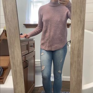 American Eagle XXS, knit mock neck sweater